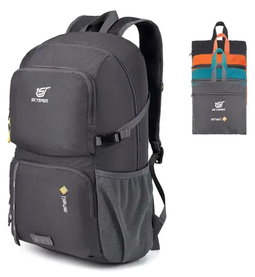 Faltbarer Rucksack 30 L wasserdicht ultraleicht Tagesrucksack