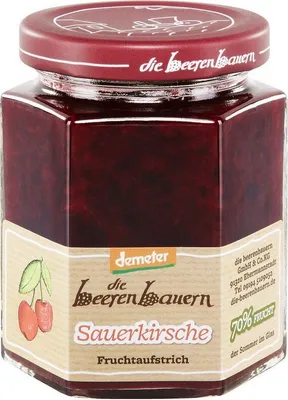 Produktbild von Fruchtaufstrich - Sauerkirsche 200g