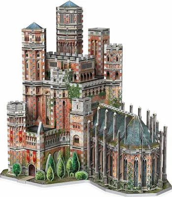 Zdjęcie produktu dla Puzzle 3D WREBBIT Gra o Tron: Czerwona Twierdza 845 elementów