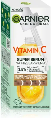 Produktbild von Garnier Haut Naturals Super Serum für Hyperpigmentierung Vitamin C