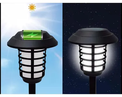 Produktbild von Verk 12292 LED-Solar-Gartenlampe (RGB) mit Fernbedienung