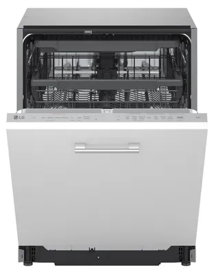 Produktbild von LG DB375TXSW, Voll integriert, Standardgröße (60 cm), Grau, Korb, 14 Maßgedecke, B