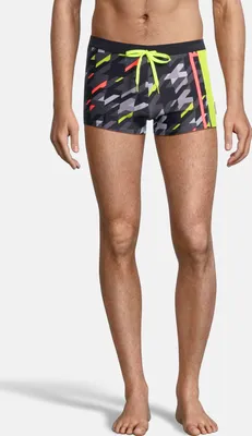 Produktbild von BECO the world of aquasports Badehose SUNSET mit durchgehendem Bindeband und coolem Geo-Muster bunt 4