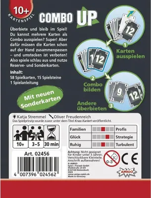 Image de Amigo Combo Up jeu de cartes 02456