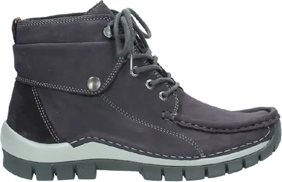 Produktbild von Wolky Jump Winter 4725 Damen Stiefel Leder Freizeit , Farbe:Aubergine Nepal, Größe:36