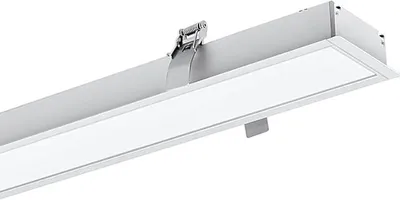 Image de Réglette Encastrable LED 120cm 35W Blanc - Blanc Neutre 4000K - 5500K