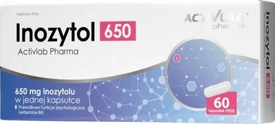 Produktbild von ACTIVLAB PHARMA Inositol 650 Vitamin B Müdigkeit des Nervensystems 60 Kapseln