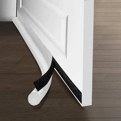Türzugluft-Excluder, Dichtungsstreifen, 23,2×1,2×1,2 cm, Weiß