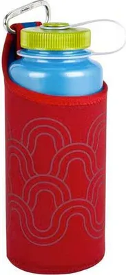 Produktbild von Nalgene Bottle Sleeve Graphic Neoprene 1l Red One Size