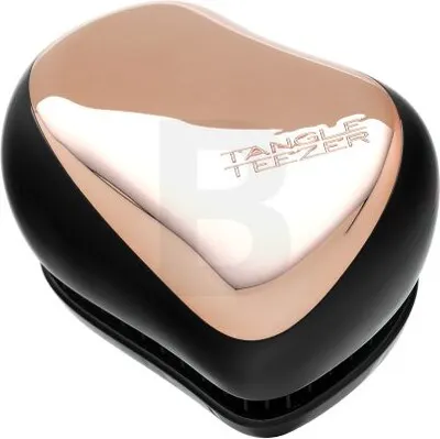 Produktbild von Tangle Teezer Compact Styler Haarbürste Black Rose Gold