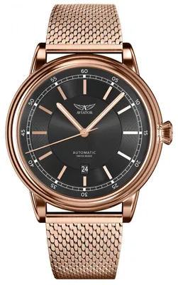 Zdjęcie produktu dla Zegarek męski Aviator V.3.32.2.242.5 różowe złoto