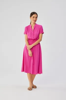 Obrázek produktu pro Stylove Dámské košilové šaty Taclydun S366 lila S