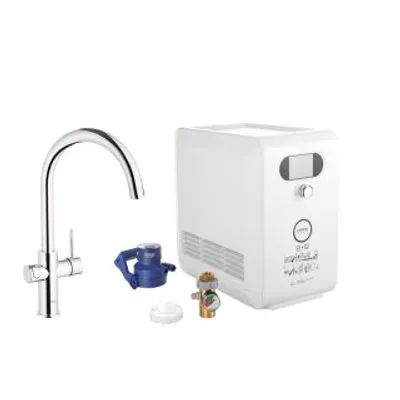 Obrázok produktu pre GROHE 31323002, Štandardný, Chróm, Páková rukoväť, Samostarný, Typ C, Keramický