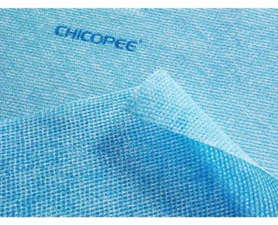 Produktbild von Suma Lavette Medium blau, Wisch- und Spültuch, waschbar | Packung (25 Tücher)