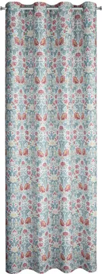 Immagine prodotto di EUROFIRANY | Negozio - Tenda - con occhielli - 135x250 cm - multicolore - Tenda - Tenda decorativa - Fiori decorativi