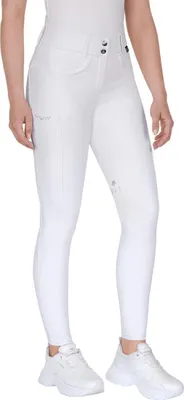 Produktbild von E.L.T Reithose Damen Full-Grip Comfort Ride Glam HW 2025 Damenreithose Weiß 42