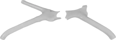 Immagine prodotto di Protezioni telaio UFO PLAST in 2 pezzi, carenatura e copertura telaio per Yamaha WR F YZ 250 - 425 cc, anni di produzione 1998 - 2002, colore: bianco OEM