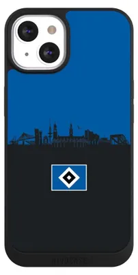 Produktbild von NIVOCASE Handyhülle für Apple iPhone 13  Hülle NIVOpure Case Schwarz HSV Hamburg Skyline