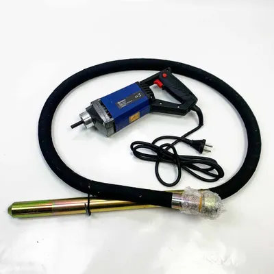 Produktbild von Anbull Betonrüttler TCT0506, 1300W Innenrüttler Flaschenrüttler, Länge 2m Betonverdichter, Beton Rüttelflasche, Rührwellendrehzahl 4800 U/min, Durchmesser der Vibrationsflasche 35 mm
