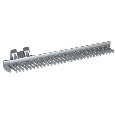 Produktbild von Emuca - Ausziehbarer seiticher Krawattenhalter für Schränke, Aluminium und Kunststoff, Matt eloxiert