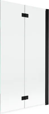 Obrázok produktu pre Mexen Mist sprchový kút, 2-krídlový pravý 100 x 150 cm, transparentný, čierny - 8A9-100-002-70-00-P