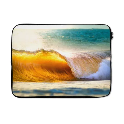 Produktbild von MuchoWow® Laptop Hülle 14 ZollGolf - Wasser - Meer Laptoptasche - Laptoptasche - Stoßsicher - Schutzhaube