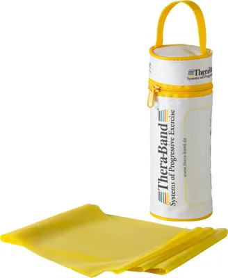 Zdjęcie produktu dla THERA-BAND OPASKA DO ĆWICZEŃ THERABAND W KIESZENI ZIP 2 light, żółta -