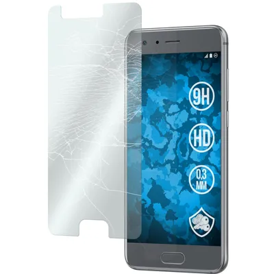 Produktbild von 3er-Pack PhoneNatic Glas-Folie klar  kompatibel mit Huawei Honor 9 - Panzerglas für Honor 9