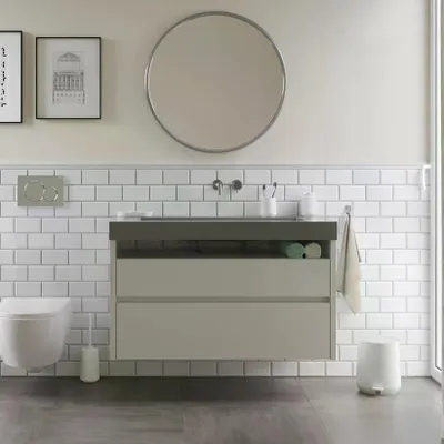 Produktbild von Smedbo Toilettenbürste, weiss BX573
