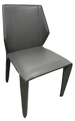 Immagine prodotto di Sedia senza braccioli Sedia da pranzo di design beige Sedia da pranzo imbottita in legno per sala da pranzo
