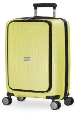 Image de HAUPTSTADTKOFFER TXL - Valise pour ordinateur portable, valise légère à main avec sacoche pour ordinateur portable Bagage de bord 55x40x23 cm, trolley business 4 roulettes Hand Luggage TSA 40L,Lime