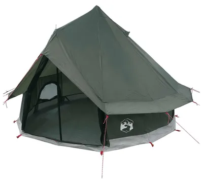 Immagine prodotto di Tenda tipi vidaXL con tetto, verde oliva, 250 x 250 cm, in poliestere e acciaio