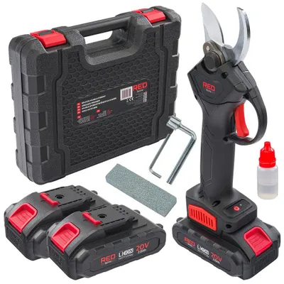 Obrázok produktu pre Akumulátorové záhradné nožnice RTSA0063, 20V | RED TECHNIC