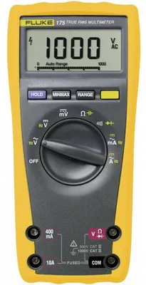 Obrázek produktu pro Multimetr True RMS s kapacitou a frekvencí - Digitální multimetr Fluke 175