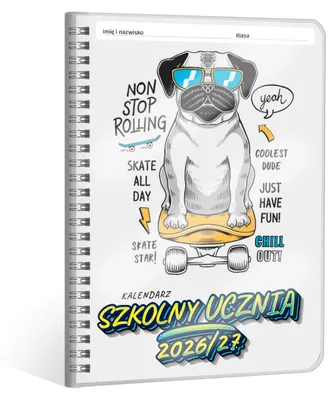 Zdjęcie produktu dla Kalendarz szkolny 2026/2027 Ucznia 128 stron