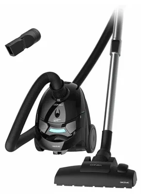 Produktbild von Cecotec Conga Powerbag 2000, 800 W, Zylinder-Vakuum, Trocken, Staubbeutel, 2 l, HEPA