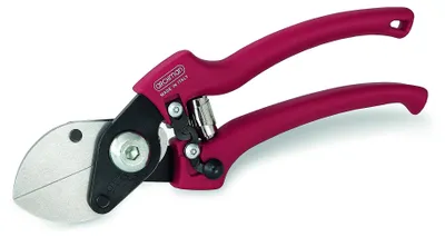 Heggenschere, gehärtete Stahlklingen, ergonomischer Griff, 24 mm Schnitt