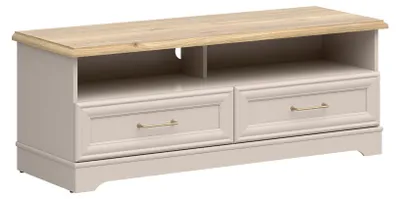 Produktbild von Lowboard Anga TV-Unterschrank 124x44x47cm Kaschmir Mauvella Eiche
