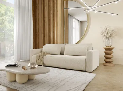 Produktbild von Intenso Schlafsofa Sofa "CURIOO", Cremig