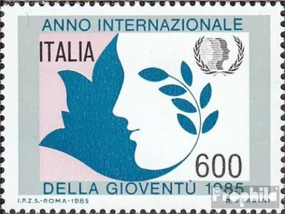 Produktbild von Briefmarken Italien 1985 Mi 1939 (kompl.Ausg.) postfrisch Jahr der Jugend