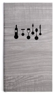 Menühalter Telflex 160x285 mm, 4 PVC-Hüllen, mehrfarbig