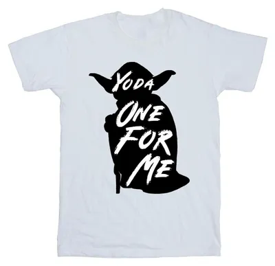 Immagine prodotto di Star Wars - Maglietta "One For Me" da uomo BI46822 (L) (bianca)