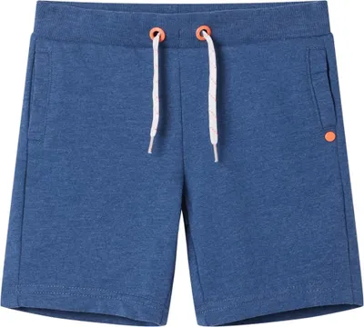 Produktbild von Kindershorts mit Kordelzug Dunkelblau Melange 128 12367
