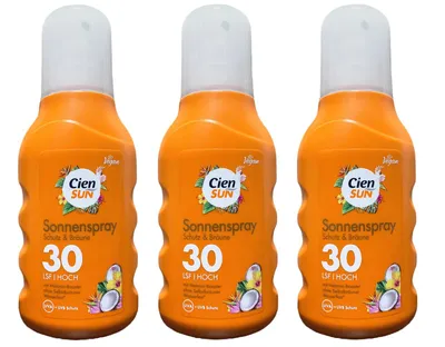 Produktbild von Cien Sun Sonnenspray Sonnenschutz & Bräune Lsf 30 I 3Er