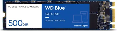 Produktbild von WD Blue™ SATA SSD M.2 2280 500 GB, 560 MB/s