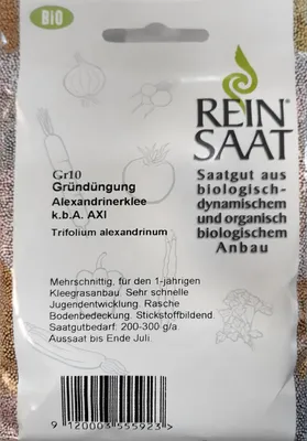 Produktbild von Alexandrinerklee |  Gründünger von Reinsaat