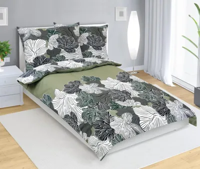 Produktbild von Baumwollleinen - Khaki - 140x200, 70x90