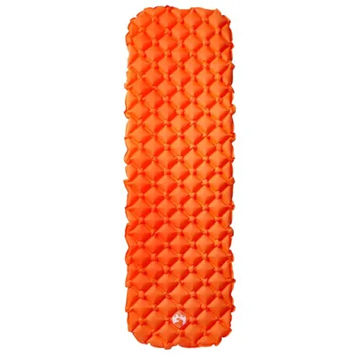 Immagine prodotto di Materasso Campeggio Gonfiabile 1 Persona Arancione 190x58x6 cm