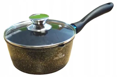 Produktbild von Zilner Granit-Saucepan Induktion 18 cm mit Deckel