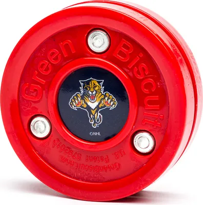 Immagine prodotto di Biscotto verde Puck NHL Florida Panthers rosso